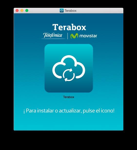 Haga clic en el ícono para instalar Terabox.