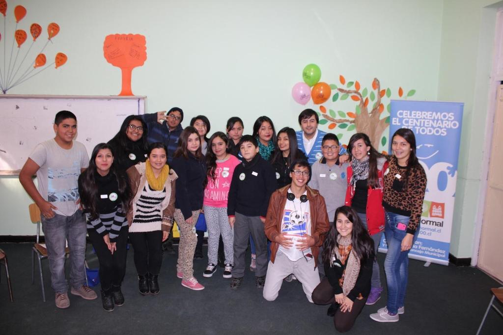 Taller de liderazgo y participación Realizado el martes 02 de junio por Cesar Guzmán, en las instalaciones de OPD con los niños, niñas y adolescentes