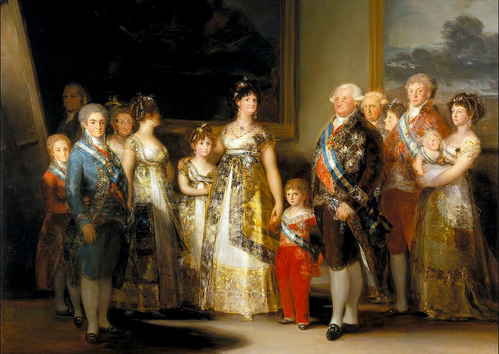 Goya se casó con Josefa Bayeu, la hija de su maestro, y fue pintor de