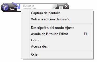 Haga clic en [Brother P-touch] y [P-touch Editor 5.0 Help]. Inicio desde el diálogo Nuevo/Abrir Cuando abra P-touch Editor 5.