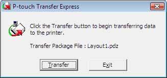 5. Transferencia del archivo Transfer Package (.