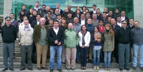 Proyecto SIRGAS en tiempo real Escuela SIRGAS en Posicionamiento GNSS en Tiempo Real, octubre 2012, Concepción, Chile, 50 participantes de 16 países.