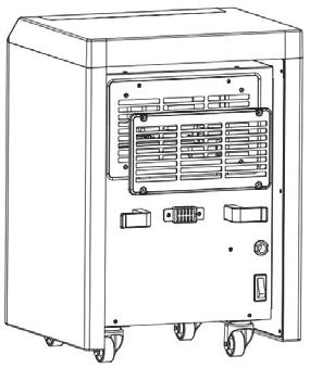 RESOLUCIÓN DE PROBLEMAS Remover los 4 tornillo Si el calefactor no opera, por favor verifique lo siguiente antes de pedir atención al Servicio Técnico Autorizado. 1.
