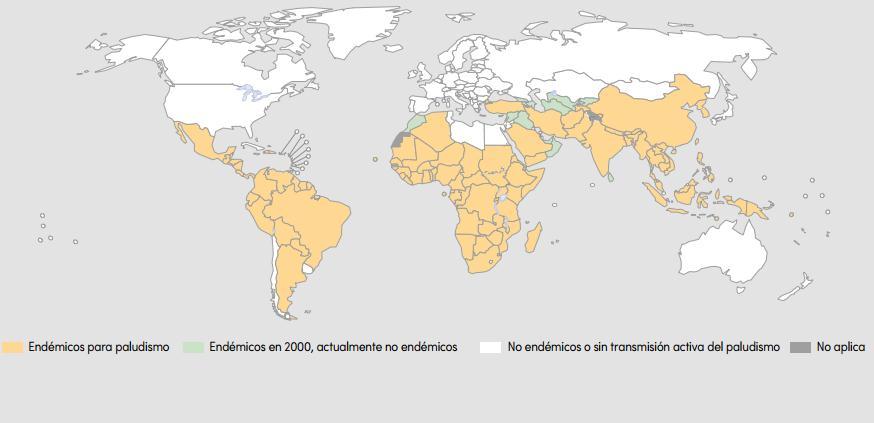 paludismo en un 75%, en línea con metas de la Asamblea Mundial de la Salud para el 2015.