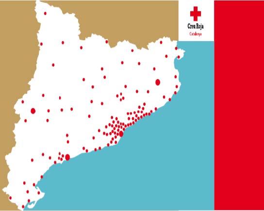 2. La Creu Roja a Catalunya. Suport social i presència territorial.