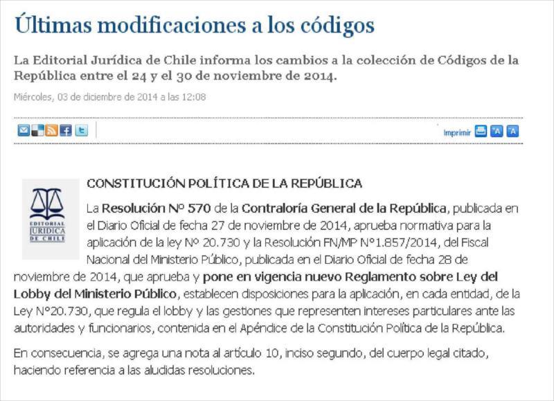 03/12/2014 EL MERCURIO LEGAL - STGO - CHILE 1 1