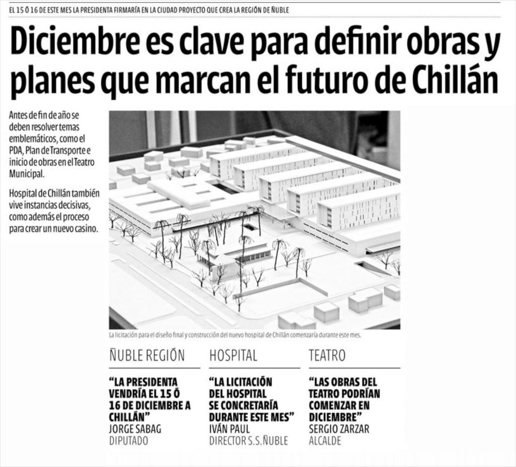 03/12/2014 LA DISCUSION DE CHILLAN- CHILE 4 2 DICIEMBRE ES CLAVE