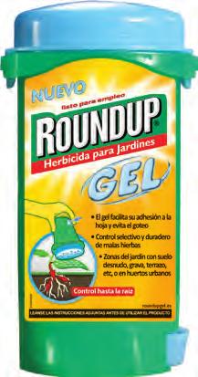 Garden Herbicidas / Roundup 33 Roundup Gel Un toque y adiós a las malas hierbas.