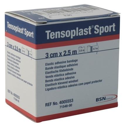 8 Tensoplast Sport Tensoplast Sport.. 6 cm x 2 5 m + 1.