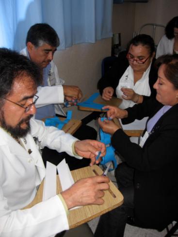 La capacitación en el hospital de Ixtapan de la Sal en el estado de México se realizó del 18 al 20 de Noviembre.