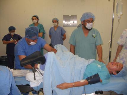 La capacitación en el hospital de Acala, Chiapas se realizó el 12 y 13 de Diciembre del