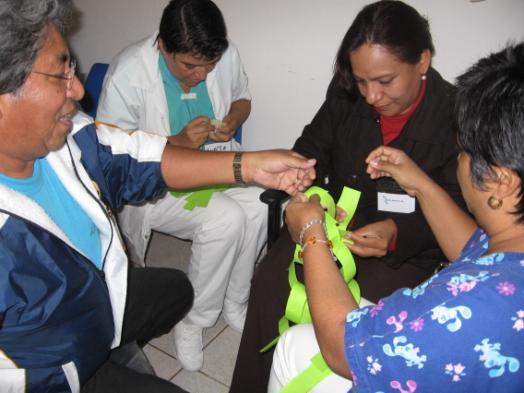 En el hospital de Cintalapa se realizó el primer módulo el 14 y 15 de Diciembre del 2009.
