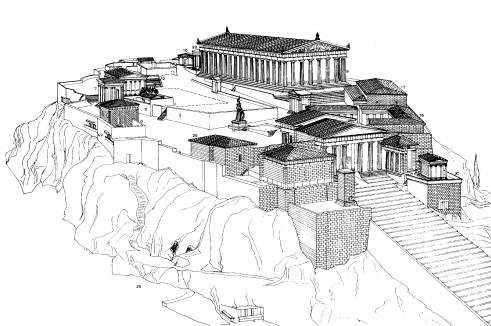 ARQUITECTURA Y CIUDAD: EL URBANISMO La ciudad griega era concebida como una obra de arte.