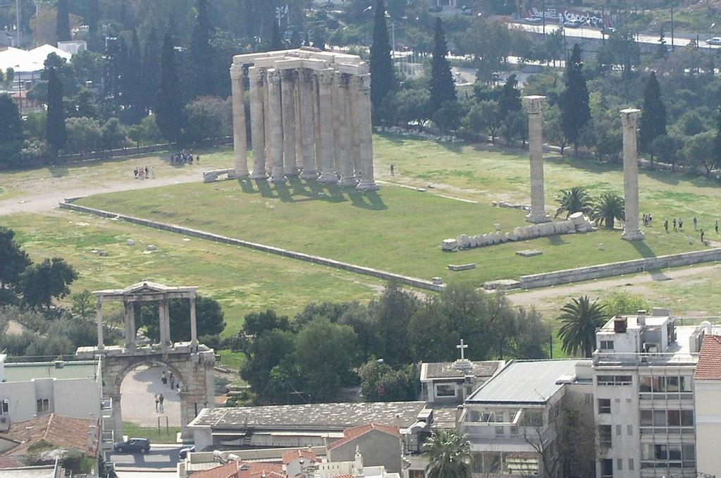 Olimpeion, templo dedicado a