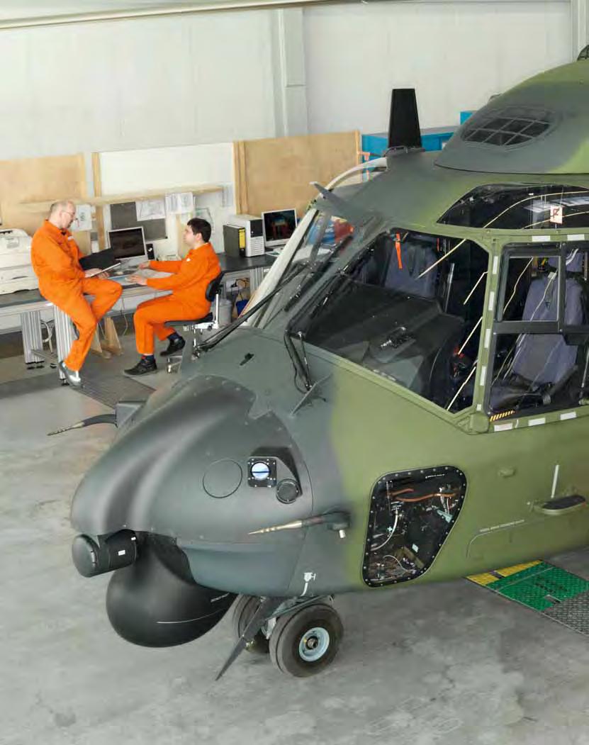 EUROCOPTER La Dirección está reorganizando el exitoso programa del helicóptero militar multifuncional de peso medio NH90 a causa de