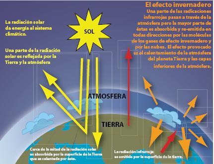 Ilustración 1. Esquema del efecto invernadero Fuente: IPCC (2007) 2. Qué es cambio climático?