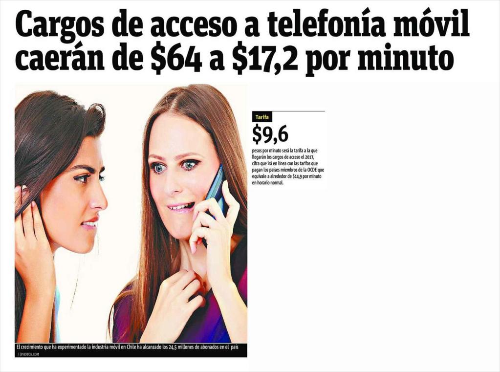 17/01/2014 PUBLIMETRO (STGO-CHILE) 28 2 CARGOS DE ACCESO A