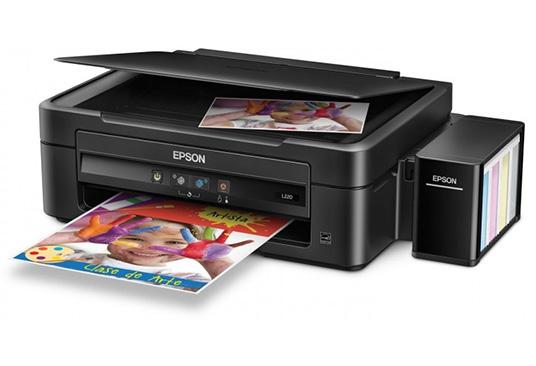 Epson Multifuncional Color L375 Impresión inyeccion de tinta color, copia, escaneado. Multifuncional Epson L375 con tecnología innovadora de tanques de tinta, para imprimir a un bajo costo por página.