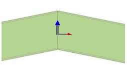 Plano final extremo Donde la línea central de la parte secundaria toca con el extremo de la parte principal.
