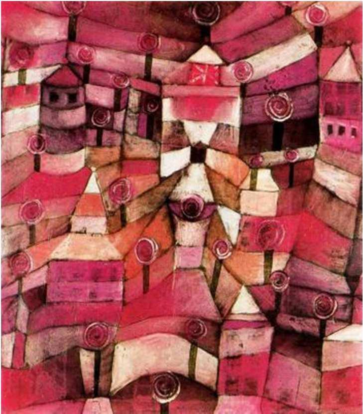 TREBALL 5 Imitant P.Klee i la seva «Metropolis». S entregarà 2 làmines on hi ha reproduit el quadre sense colors.