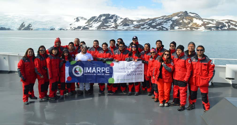 Investigadores del Imarpe cumplieron con éxito programa científico en La Antártida Investigadores peruanos a bordo del BAP Carrasco realizaron actividades de investigación oceanográfica, pesquera y