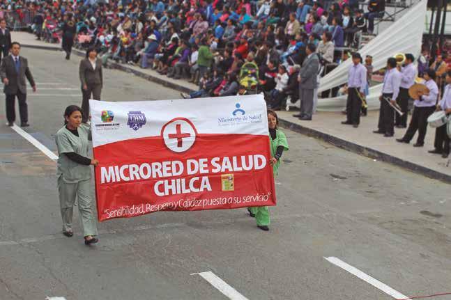 Bicentenario: Día del Cabildo Con un imponente desfile, donde participaron las diferentes organizaciones públicas del distrito, se recordó la instalación del Primer Cabildo de Chilca, siendo su