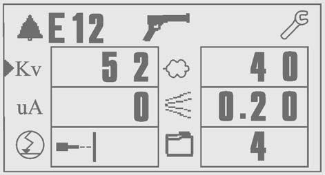 Controlador de pistola de aplicación de polvo manual Prodigy 11 Localización de averías AVISO: Confiar las siguientes tareas únicamente a personal especializado.