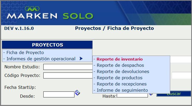 Cómo puedo generar un informe? Existen varios tipos de informes disponibles por defecto en Solo. Para acceder a ellos, seleccione Informes de gestión operativa debajo del título Proyectos.