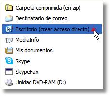 Secuencia de Pasos para Instalación 2.5 5 Paso 5.- Crear acceso directo Buscar en el directorio MP_CLIENT un archivo llamado cpanel.