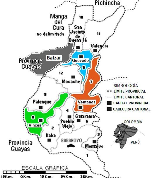 2. Material y Métodos La investigación se realizó durante los meses de diciembre del 2010 a abril del 2011, en las localidades de la Quevedo, Vinces y Ventanas (Provincia de los Ríos) y Balzar