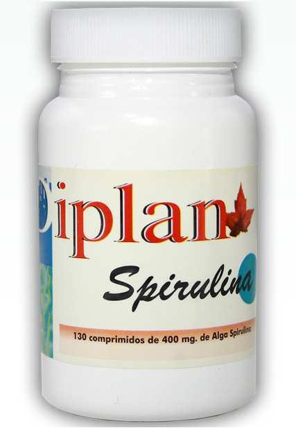 005 SPIRULINA 130 comprimidos de 400mg Ingredientes: Microalga Spirulina Plantensis 100% 400 mg Modo de