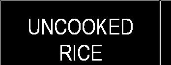 COOKING GUIDES Rice/Water Measurement Chart: NOTE: When cooking brown or wild rice, add an additional 3/4 cup water. The measuring cup included is not a standard U.S. cup. Chart above refers to cups of rice/water based on the measuring cup provided.