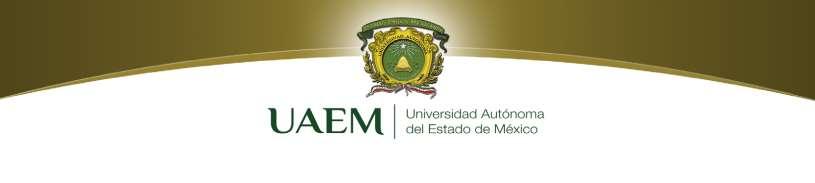 La Universidad Autónoma del Estado de México (UAEM) a través de la Secretaría de Investigación y Estudios Avanzados (SIEA) con fundamento en los artículos 1, 2 fracción IV, 15 de la Ley de la