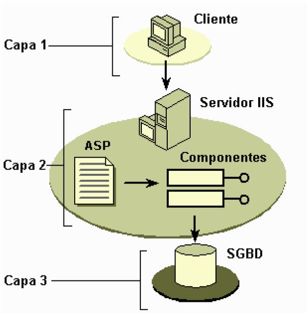 Figura 2. Estructura ASP.