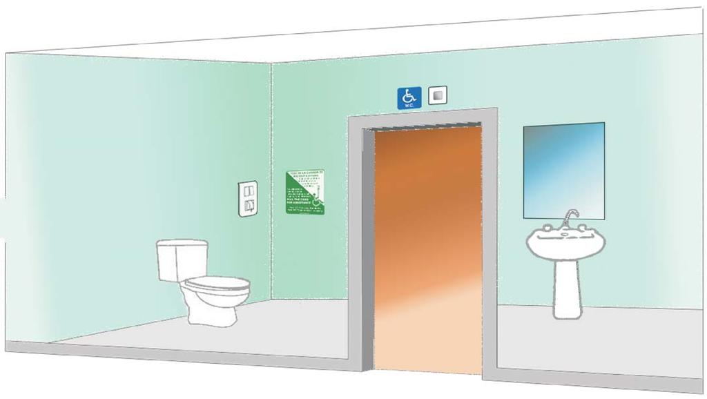 Pag. 1 de 5 Descripción para baños de minusválidos eficaz, simple de instalar y fácil de usar.