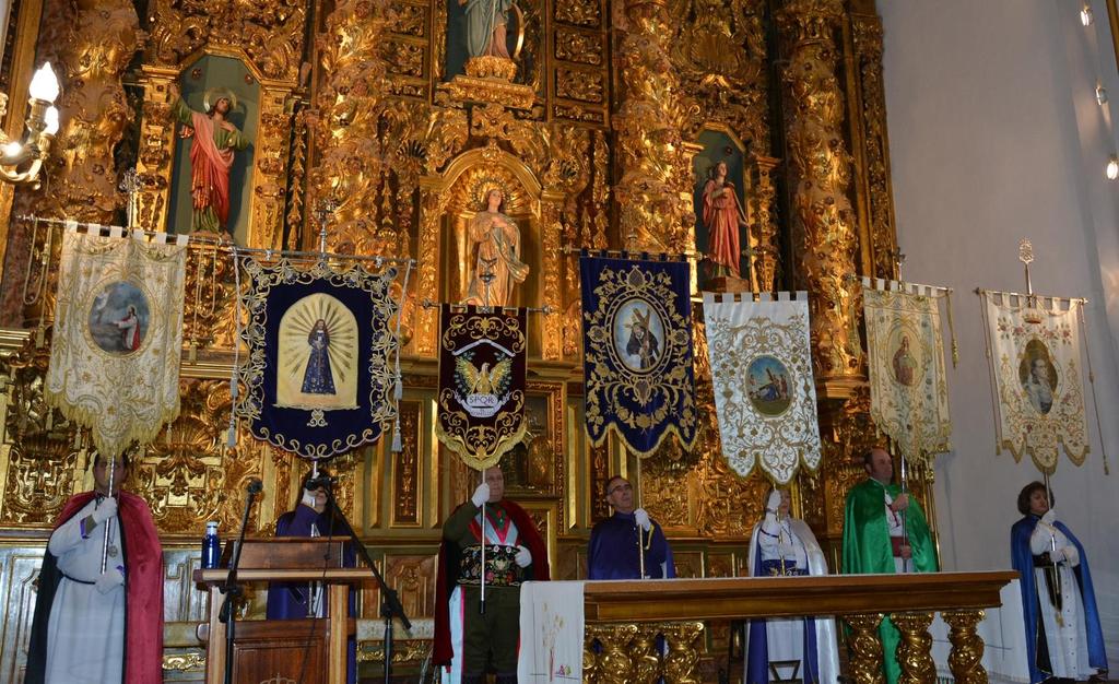 El pasado sábado 17 de marzo, a las 20.00 horas y en la Iglesia Parroquial de Santa Catalina, se celebró el Pregón Oficial de la Semana Santa 2018, a cargo del Presidente de la Excma.