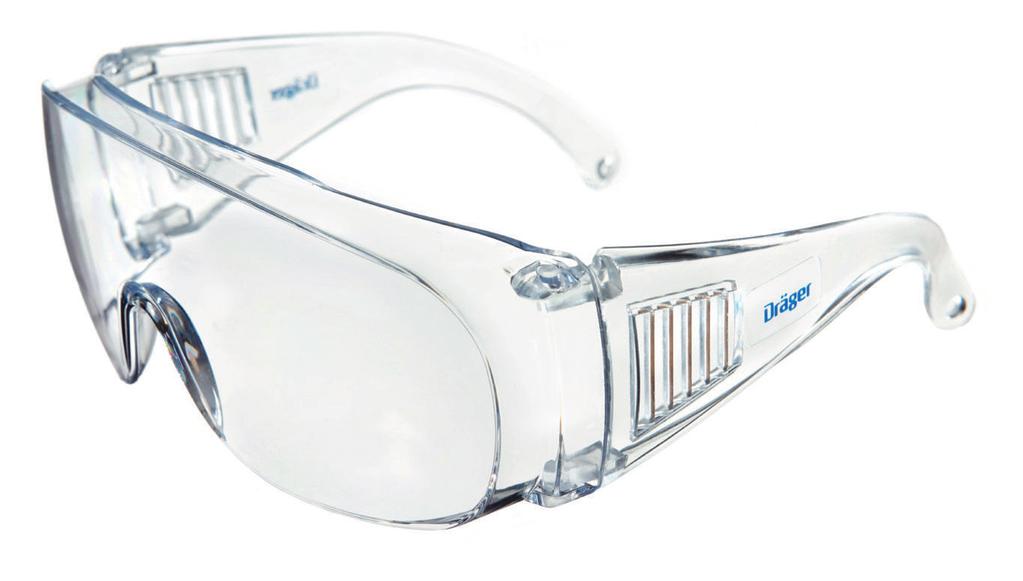 Lentes Dräger X-pect 8100 Gafas de protección Los lentes Dräger X-pect 8100 son los modelos clásicos para lentes de protección pensados para muchas aplicaciones y para visitantes Estos lentes ofrecen