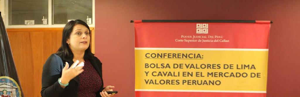 02 Capacitan a trabajadores de la Corte Superior del Callao sobre rol de la Bolsa de Valores en el mercado peruano Especialistas en el tema explicaron los principales requerimientos judiciales a la
