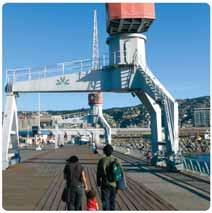 EMPRESA PORTUARIA VALPARAISO Por su parte, la Empresa Portuaria Valparaíso continúa administrando los sitios 6, 7 y 8, ubicados en el espigón, que movilizan el 12% restante de la carga.
