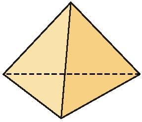 con las dimensiones del dibujo: EJERCICIO 93. Observa este poliedro.