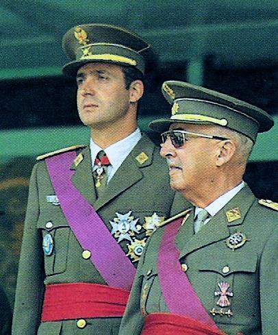 En 1969, el Príncipe Juan Carlos de Borbón, fue