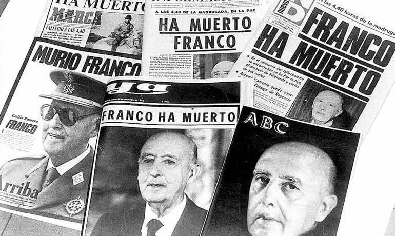El general Francisco Franco murió el 20 de