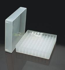 Cajas de congelación en cartón para crioviales y microtubos Destinadas para la conservación y almacenaje de muestras en frío.