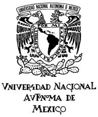 UNIVERSIDAD NACIONAL AUTÓNOMA DE MÉXICO FACULTAD DE INGENIERÍA