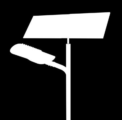 LED URBAN SOLAR DESCRIPCIÓN Luminaria LED de uso exterior, diseñada para alimentación desde un sistema de panel solar.