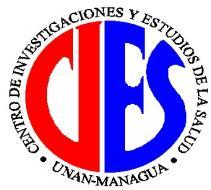 UNIVERSIDAD NACIONAL AUTÓNOMA DE NICARAGUA MANAGUA CENTRO DE INVESTIGACIONES Y ESTUDIOS DE LA SALUD