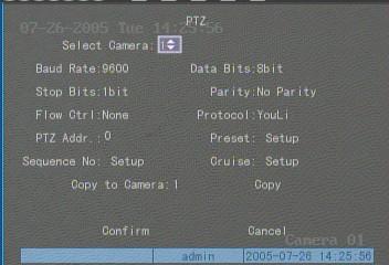 HttpPort: Este es el puerto utilizado para conectar desde Internet Explorer. Por defecto es el 80. Puede ser modificado. PPPoE: DVR permite función PPPoE dial-up. 5.