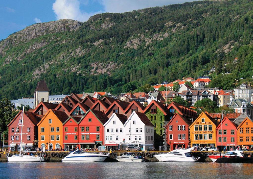 Bergen Noruega cabinas clase Exterior - no Commodore. No obstante el desayuno será proporcionado en el área de Clase Commodore).