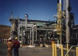 Conversión a Poder Calorífico Alto Tecnología El gas es purificado de 50% a 97%- 99% de metano Remoción del