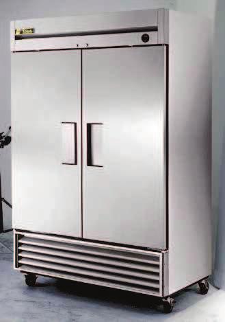 La circulación forzada del aire permite una refrigeración rápida y efectiva, lo que los convierte en ideales para cualquier cocina comercial por mucho trabajo que tenga.